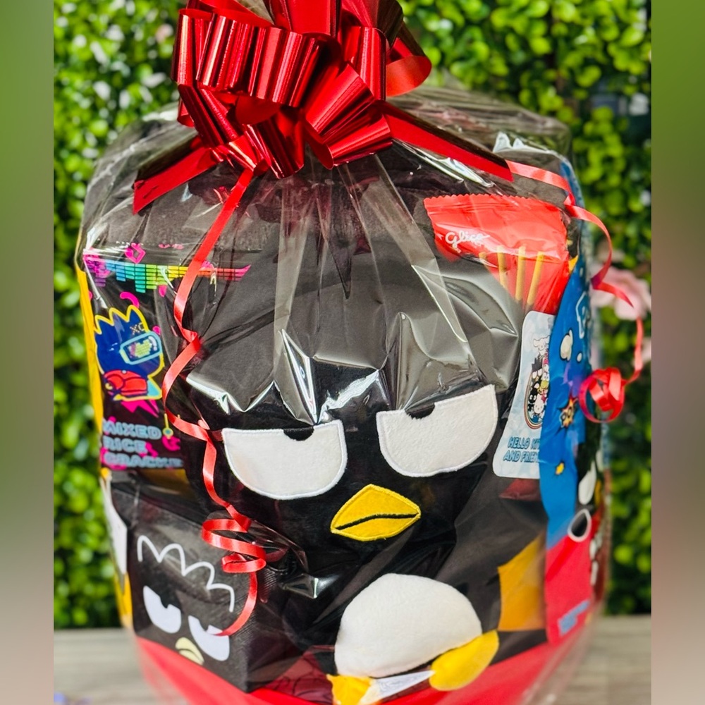 New Badtz-Maru Plush Gift Basket